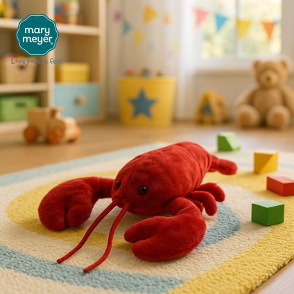 メリーマイヤー ロビー ロブスター S 7.5cm | ぬいぐるみ ナチュラルカラー 動物 どうぶつ ファーストトイ ベビー 赤ちゃん こども Mary Meyer 正規輸入品