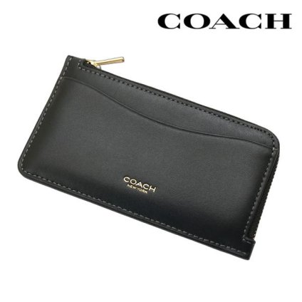 コーチ COACH ニューヨーク ジップ カード ケース ブラック CZ112 B4 BK ホワイトデー クリスマス 結婚記念日 還暦祝い 入学式 卒業式 入社祝い 退職 プレゼント ギフト 贈り物 恋人 夫婦 母の日 発表会