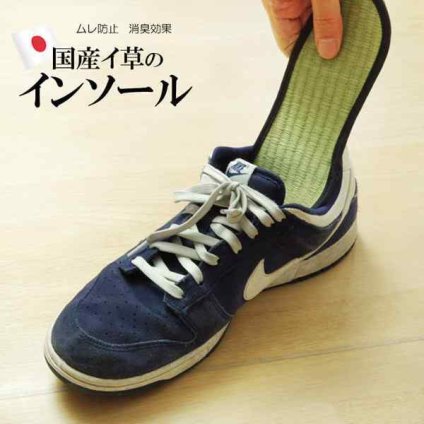 インソール メンズ 消臭 抗菌 『い草インソール』 約28cm