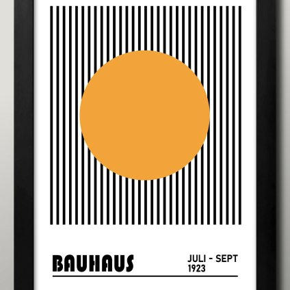 日本製 バウハウス BAUHAUS ミッドセンチュリー A3 サイズ ポスター アート おしゃれ 絵画 インテリア 北欧 イラスト マット紙 艶消し アートパネル 額 フレーム デザイン 壁掛け ギフト 新築祝い ディスプレイ  速達 送料無料