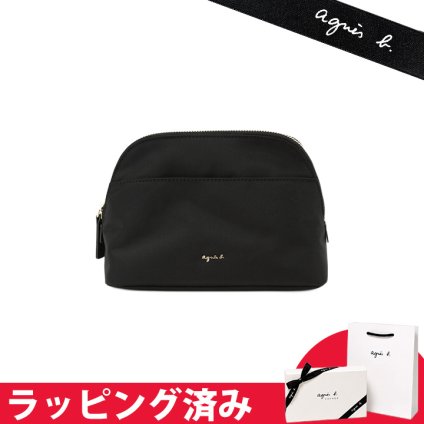 アニエスベー ナイロンポーチ ウィメンズ Maron 丸みフォルム ギフト agnesb.VOYAGE ボヤージュ