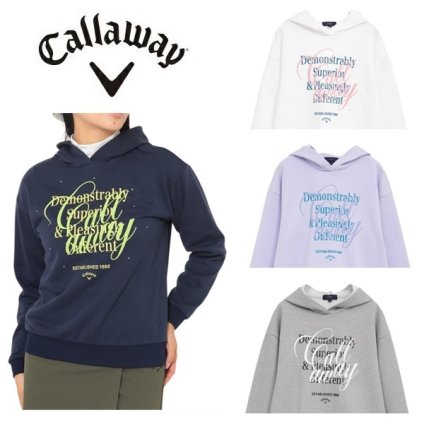 キャロウェイ ゴルフ レディース パーカー プルオーバースウェットパーカー (WOMENS) Callaway Golf C25217204 お誕生日祝い お祝い 記念品 30代 40代 50代 60代 母の日 お母さん 還暦祝い 敬老の日 彼女 人気プレゼント プレゼント