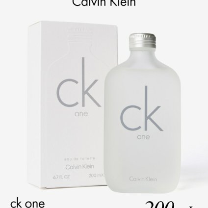 カルバンクライン Calvin Klein CK One シーケーワン オードトワレ 200mL ユニセックス フレグランス