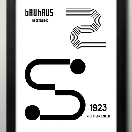日本製 バウハウス BAUHAUS ミッドセンチュリー A3 サイズ ポスター アート おしゃれ 絵画 インテリア 北欧 イラスト マット紙 艶消し アートパネル 額 フレーム デザイン 壁掛け ギフト 新築祝い ディスプレイ  速達 送料無料