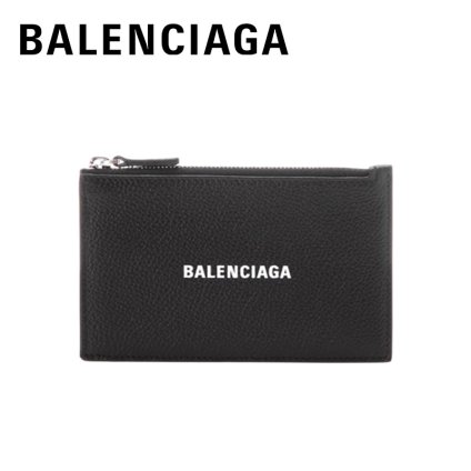 バレンシアガ BALENCIAGA  カードケース/カード入れ（名刺入れ） 640535/1IZI3 ブラック 黒 小銭入れ ブランドロゴ 送料無料 ギフト プレゼント 誕生日 バースデー
