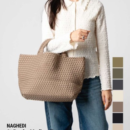 ナゲディ NAGHEDI St Barths Medium Tote セント バルト ミディアム トート SN03013LD トートバッグ メッシュ ネオプレン 編み込み レディース バッグ