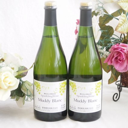 2本セット(マディ・ブラン豪州産マスカットスパークリングワインAlc9%) 750ml×2本