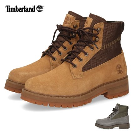 ティンバーランド メンズ ブリットン ドライブ ミッド ウォータープルーフ ブーツ レースアップ レザー 防水 Timberland BRITTON DRIVE TB0A2H58ES4 TB0A2H58EEP