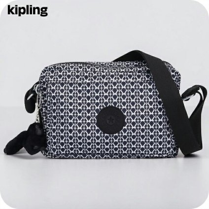 キプリング ショルダーバッグ レディース ブランド Kipling アバヌ M KI6237-DD2 Signature Print