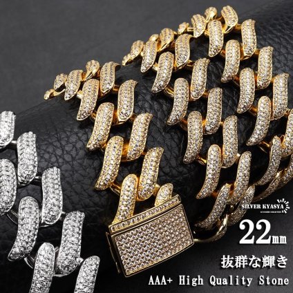 B系 ゴールド 金 シルバー マイアミキューバンチェーン 喜平チェーンネックレス ラッパー ダンサー DJ HIPHOP rapper 派手 ヒップホップ 父の日