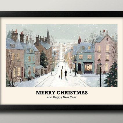 日本製 メリー クリスマス Xmas Christmas サンタクロース ビンテージイラスト A3 サイズ ポスター アート おしゃれ 絵画 インテリア 北欧 イラスト マット紙 艶消し アートパネル 額 フレーム デザイン 壁掛け ギフト 新築祝い ディスプレイ  速達 送料無料