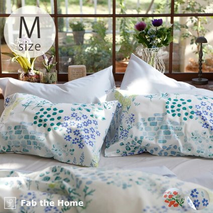 Fab the Home ファブザホーム ピローケース M ガーデンズ