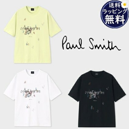 【無料ラッピング】 ポールスミス Paul Smith Tシャツ Paperclip Logo 半袖 綿100% メンズ ブランド 正規品 新品 ギフト プレゼント 人気 おすすめ 誕生日 記念日 クリスマス 送料無料 psm522119