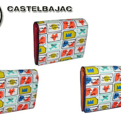 正規品 メンズ レディース カステルバジャック CASTELBAJAC 二つ折り財布 BELL ベル 094614 94614 ikt02 旅行 ギフト