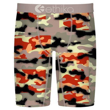 エシカ：BITLINE CAMO ボクサーパンツ (ビットライン・カモ)[ボクサーパンツ/ 男性下着/ メンズインナー/人気ブランド/おすすめギフト/誕生日プレゼント/メンズファッション]