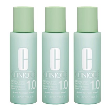 クリニーク クラリファイング ローション 1.0 もっとお得な3個セット 200ml x 3  |  CLINIQUE  化粧水 美容グッズ コスメ化粧品 誕生日 クリスマス ホワイトデー 結婚記念日 ウエディングギフト 母の日 送別会 バレンタインデー 女性 彼女 妻奥さん 母お母さん 女友達