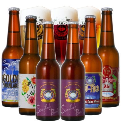 ギフト 贈り物 贈答品 プレゼント ビール クラフトビール 世界一 金賞受賞 スワンレイクビール ハイクラス飲み比べＷ 6本 BIPA 瓶 330ml 詰め合わせ 地ビール【BIPA】