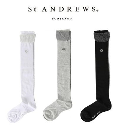 セント アンドリュース ゴルフ レディース フリル ニーハイハイソックス 042-6186258 お誕生日祝い お祝い 記念品 お父さん 父の日 彼氏 男性 30代 40代 50代 60代 母の日 お母さん 還暦祝い 敬老の日 彼女 人気プレゼント プレゼント