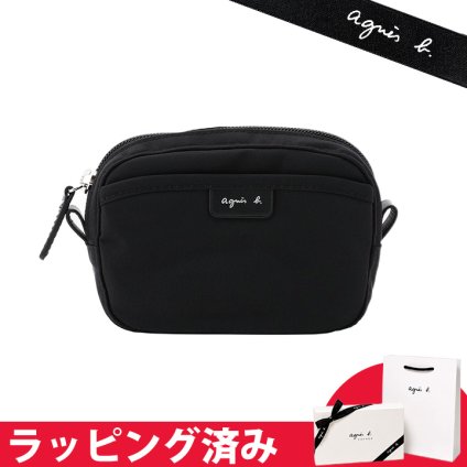 アニエスベー ポーチ ウィメンズ ロゴ コンパクト ギフト agnesb.VOYAGE ボヤージュ