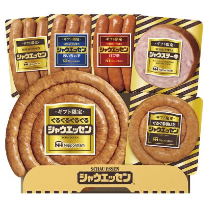 お歳暮・冬ギフト 日本ハム ギフト限定シャウエッセン (SEG-500) ※送料無料(北海道・沖縄・離島への配送不可)