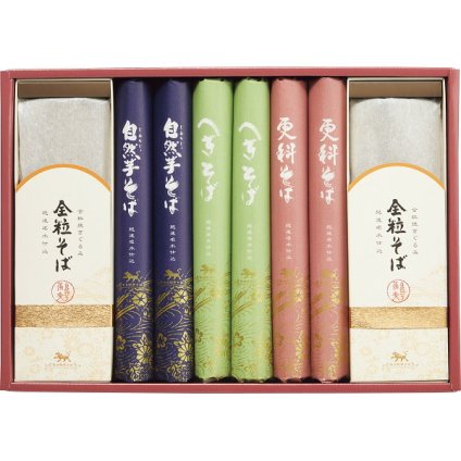 自然芋そば 各種蕎麦食べ比べ [26-0479-080] KJ30E 乾麺 蕎麦 そば 詰め合わせ 更科そば へぎそば 全粒そば つるつる コシ 山芋 海藻 お中元 お歳暮 ギフト 内祝い お返し 贈り物 プレゼント グルメ 帰省 土産
