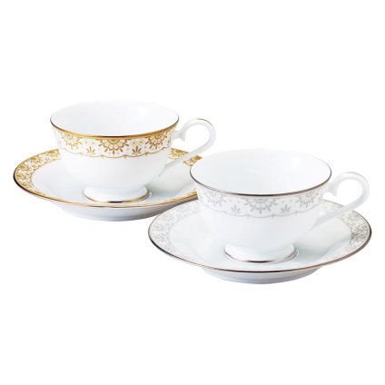 ナルミ アウ&プティ ペアティー･コーヒーセット ／マグカップ・ティーカップ コーヒー・お茶用品 キッチン用品 敬老の日 プレゼント ギフト お祝い いつ 70代 80代 メッセージ おじい おばあ 祖父母 お彼岸 お供え 秋 2026 送料無料 ギフト プレゼント プチギフト 内祝い 快気祝い 出産祝い 結婚祝い 引出物 新築祝い お返し