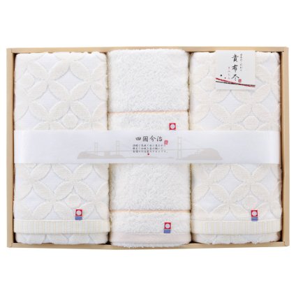 今治タオル 貴布尽4 タオルセット  ／タオル 日用品・ヘルスケア 敬老の日 プレゼント ギフト お彼岸 お供え 秋 2026 送料無料 ギフト プレゼント プチギフト 内祝い 快気祝い 出産祝い 結婚祝い 引出物 新築祝い お返し