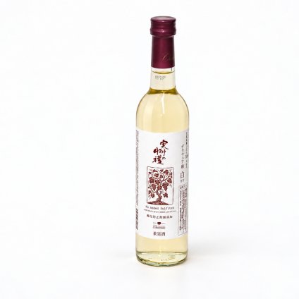シャンモリ 実りの収穫 酸化防止剤無添加 白ワイン 9%, 果実酒 甘口白ワイン 山梨県産デラウェア種 500ml