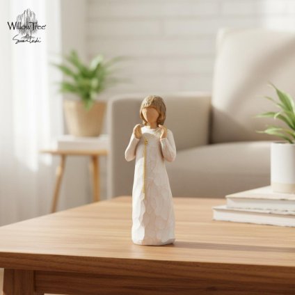 ウィローツリー彫像 Truly Golden - 黄金の絆 13cm その他 少女 | おしゃれ 置物 彫刻 人形 インテリア スーザン･ローディ 正規輸入品