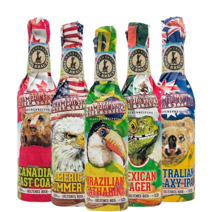 ビール クラフトビール ドイツ 期間限定 飲み比べ5本セット IPA サワー メキシカンラガー イーストコースト サマーエール パーティー 誕生日 プレゼント ホームパーティー バーベキュー 海外ビール 自宅用 簡易包装 段ボール 送料無料