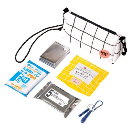 SONAETE 防災ポーチ  ／防災セット・非常用持ちだし袋 防災関連グッズ 日用品・ヘルスケア お中元 御中元 ギフト 暑中 残暑 お盆 初盆 新盆 お供 御供 ギフト 2026 送料無料 ギフト プレゼント プチギフト 内祝い 快気祝い 出産祝い 結婚祝い 引出物 新築祝い お返し