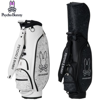 サイコバニー ゴルフ キャディバッグ カートキャディバッグ MONOTONE EDITION Psycho Bunny PBMG6BC3 お誕生日祝い お祝い 記念品 お父さん 父の日 彼氏 男性 30代 40代 50代 60代 母の日 お母さん 還暦祝い 敬老の日 彼女 人気プレゼント プレゼント