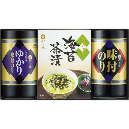 やま磯 味のり卓上バラエティセット [26-7631-090] SVG-A 味付のり しそ風味のり 海苔茶漬け 三島食品ゆかり使用 有機丸大豆醤油使用 詰め合わせ セット ギフト 出産内祝い 結婚内祝い お返し 内祝い