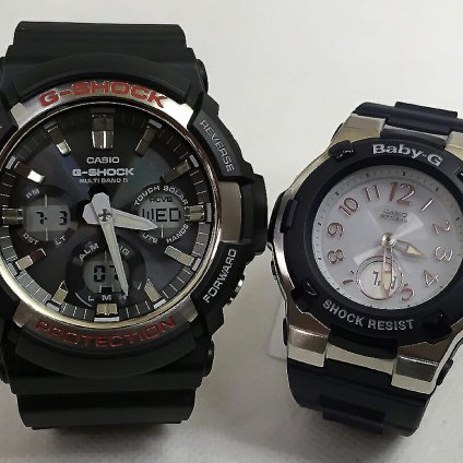 ペアウオッチ gショック恋人達のGショック ペアウォッチ G-SHOCK BABY-G ペア腕時計 カシオ 2本セット電波ソーラー  デジタル アナデジ GAW-100-1AJF BGA-1100-2BJF 人気 人気  婚約　夫婦 高級　クリスマス プレゼント おすすめ