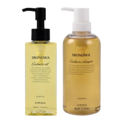 イロノワ カシミヤ シャンプー ＋オイル セット  500ml+100g  |  IRONOWA  ヘアオイル 美容グッズ コスメ化粧品 誕生日 クリスマス ホワイトデー 結婚記念日 ウエディングギフト 母の日 送別会 バレンタインデー 女性 彼女 妻奥さん 母お母さん 女友達