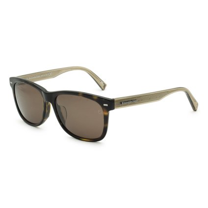 ゼニア ZEGNA エルメネジルド・ゼニア サングラス アジアンフィット UVカット アイウェア ウェリントン EZ0028-F/S 52J 56 メンズ ハバナ+クリアブラウン+ブラウンション 海外正規品