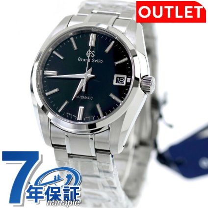 アウトレット グランドセイコー 9Sメカニカル 40mm 自動巻き 機械式 メンズ ヘリテージ コレクション 腕時計 ブランド SBGR317 SEIKO ブラック