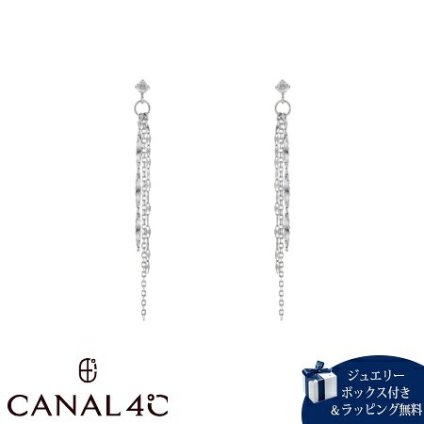 【無料ラッピング】 カナルヨンドシー Canal 4℃ カナル4℃ ピアス シルバー EARFLOW チェーン 揺れる 繊細 キュービックジルコニア レディース ブランド 正規品 新品 ギフト プレゼント 人気 おすすめ 誕生日 記念日 クリスマス 送料無料 4cc522340