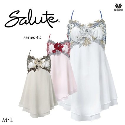 ワコール サルート NTJ242 42G ランジェリードレス M・L [ワンピース]