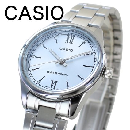 カシオ CASIO 腕時計 レディース 収納ケース付き チープカシオ チプカシ ステンレス シルバー シンプル 日常使い プレゼント ギフト 時計 女性用 彼女 母 妻 誕生日 就職祝い 入学祝い 日本未発売 海外モデル 成人 卒業 入学