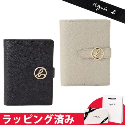 アニエスベー 財布 折り財布 ウィメンズ 牛革 ベルト ギフト agnesb.VOYAGE ボヤージュ