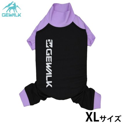 ジウォーク GEWALK 光電子ロンパース 犬服 XL ブラック