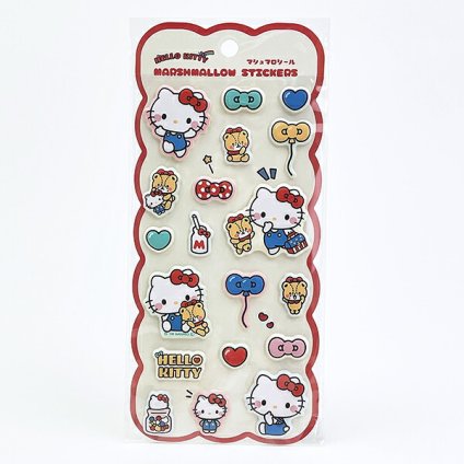 サンリオ ハローキティ マシュマロシール (大好き) 文具 Sanrio