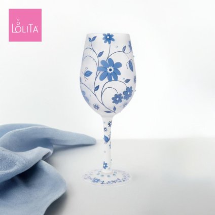 Lolita ワイングラス Chinoiserie Charm 22.4cm シノワズリー・チャーム | かわいい おしゃれ ポップ モダン デザイン食器 アート ロリータ･ヤンシー 正規輸入品