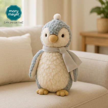 メリーマイヤー パティ ペンギン 22cm | ぬいぐるみ ナチュラルカラー 動物 どうぶつ ファーストトイ ベビー 赤ちゃん こども Mary Meyer Putty 正規輸入品