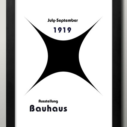 日本製 バウハウス BAUHAUS ミッドセンチュリー A3 サイズ ポスター アート おしゃれ 絵画 インテリア 北欧 イラスト マット紙 艶消し アートパネル 額 フレーム デザイン 壁掛け ギフト 新築祝い ディスプレイ  速達 送料無料