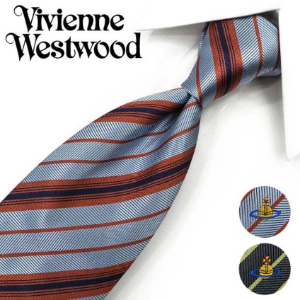 ヴィヴィアン ウエストウッド ネクタイ (8.5cm幅)  Vivienne Westwood ヴィヴィアンネクタイ  ネクタイ ブランド/クリスマス/セール 新作/バースデー/誕生日/お祝い 父の日/入社祝い/就職祝い/ラッピング/ギフト/プレゼント