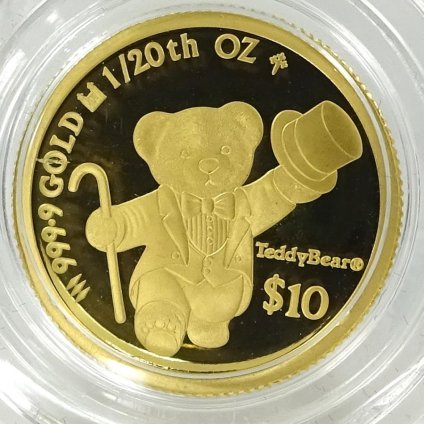 純金コイン金貨K24テディベア金貨 24金（K24） 1/20oz ＄10 2026年限定品 専用ケース保証書付き【ギフトラッピング済み】