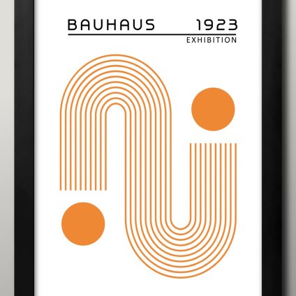 日本製 バウハウス BAUHAUS A3 サイズ ポスター アート おしゃれ 絵画 インテリア 北欧 イラスト マット紙 艶消し アートパネル 額 フレーム デザイン 壁掛け ギフト 新築祝い ディスプレイ  速達 送料無料