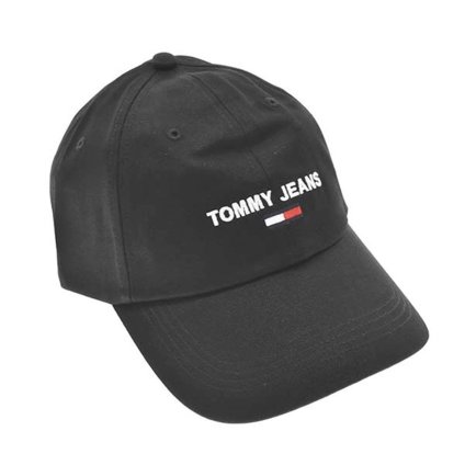 トミーヒルフィガー ジーンズ TOMMY HILFIGER JEANE ベースボールキャップ ブラック AM0AM07527 BDS プレゼント ギフト 新品